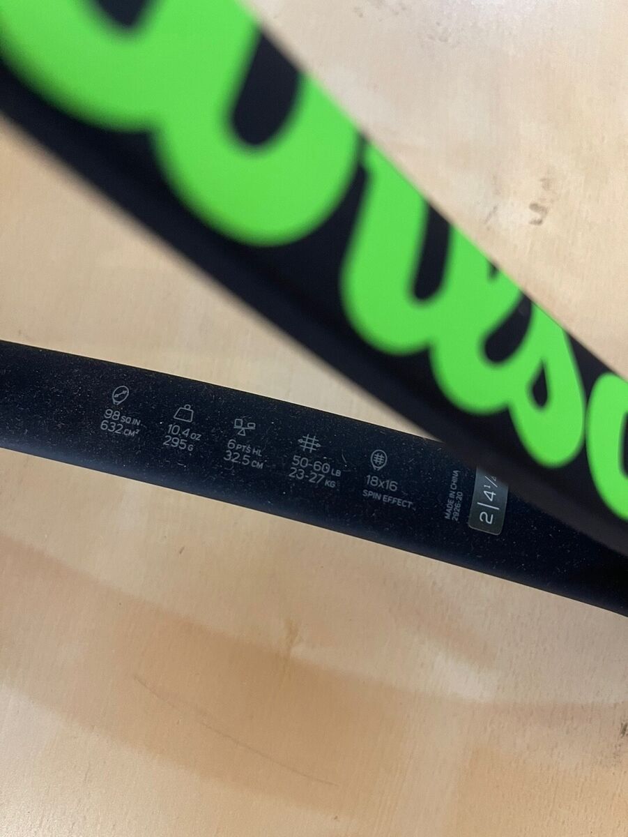 Wilson Blade 98 V7.0 Tennis Racket Racquet 98sq 295g 16x18 Wilson Blade 98 V7.0 Tennis Racket Racquet 98sq 295g 16x18