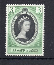 Commonwealth Britannique - Omnibus - Couronnement 1953 - Îles Sous-le-Vent - Comme neuf