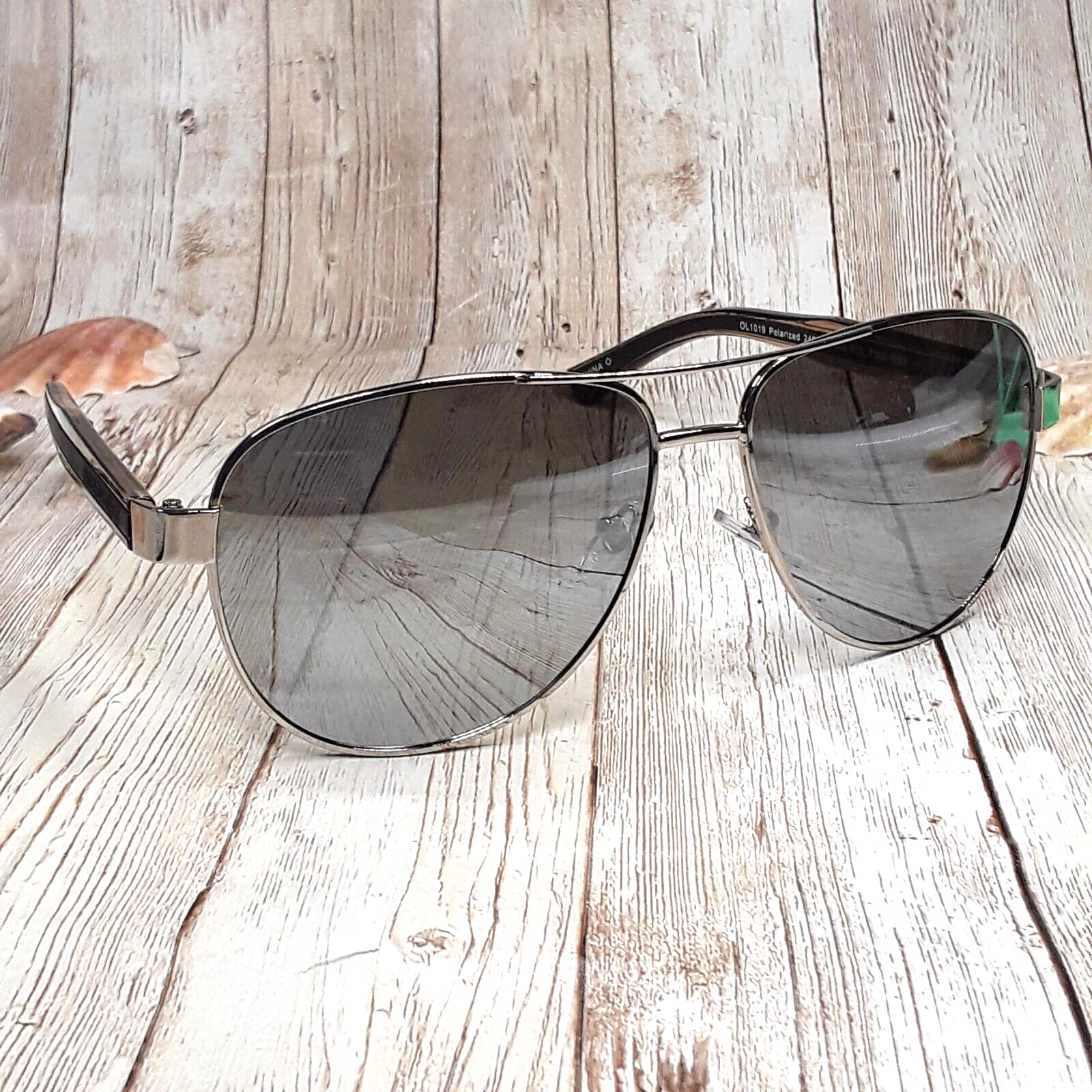 Panama Jack Polarized Aviator Sunglasses - OL1019 24501SP044