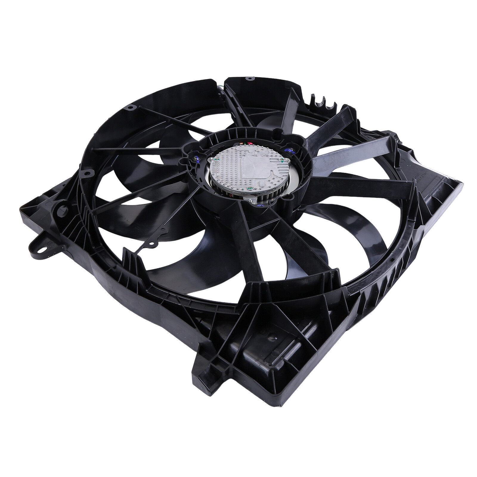 Radiator Cooling Fan w/Blade Brushless Motor& Shroud for Jeep Gladiator Wrangler
