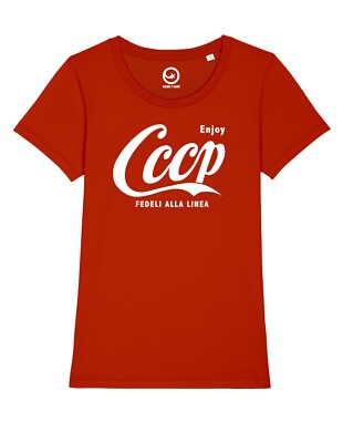 CCCP T-Shirt Liniegetreu Musik Punk Rock Sowjet Roter Stern T-Shirt