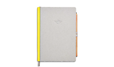 Notizbuch MINI Notebook Colour Block grau/gelb - Bild 1 von 1