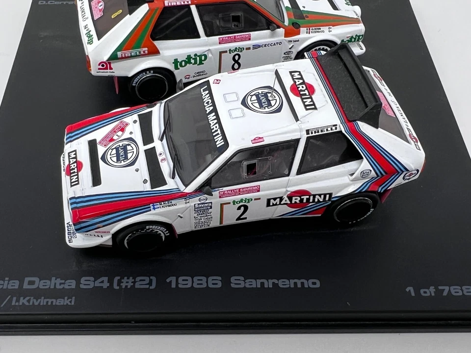 1/43 HPI Racing Lancia Delta S4 1986 SanRemo Set #8052 (e39) - Image 4 of 4