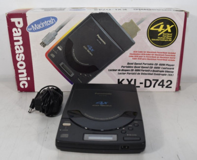 Panasonic Portable CD-ROM Drive KXL-D742 Vintage Retro | eBay
