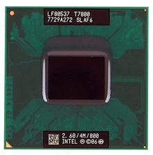 Intel Core 2 Duo T7800 SLAF6 2.6GHz 4MB Dual-core Mobile CPU Processor Socket P