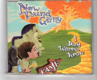 (HR26) New Found Glory, I Don't Wanna Know - 2004 DJ CD