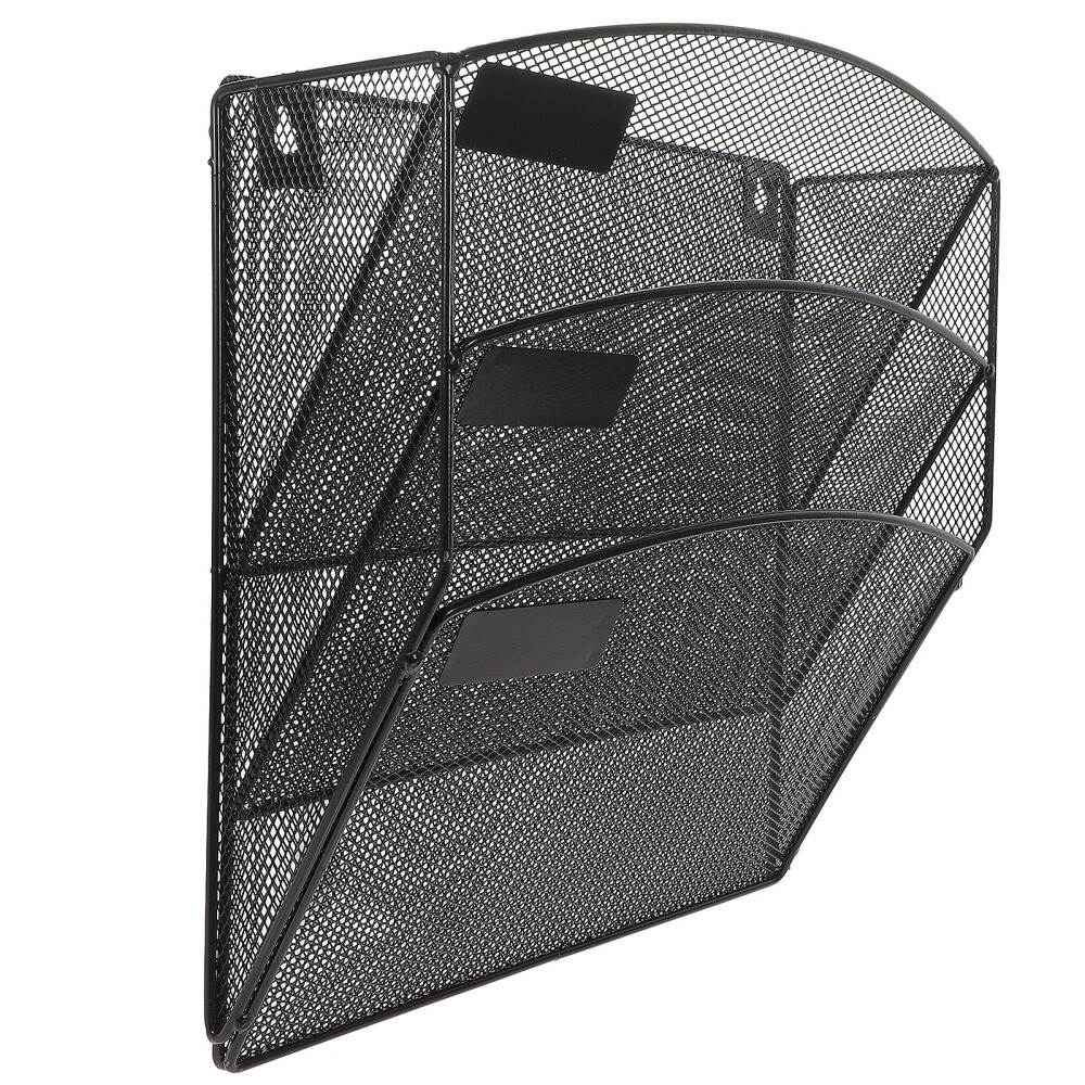 Magazine Mounted Display Stand Storage Basket Office