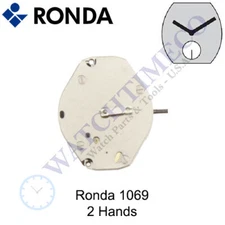 Genuine Ronda 1069 Watch Movement Swiss Parts/Swiss Made (Multiple Variations)
