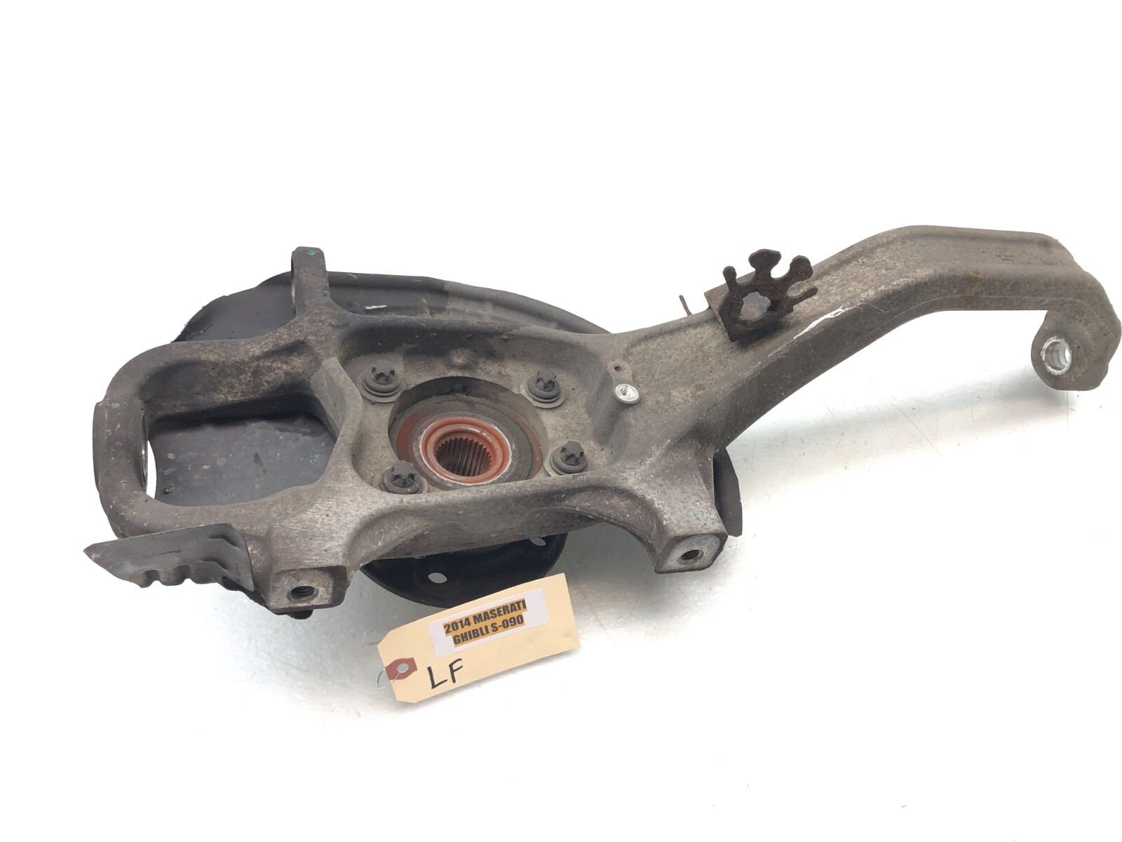 2014-2019 MASERATI GHIBLI AWD LEFT DRIVER FRONT SPINDLE KNUCKLE HUB OEM.