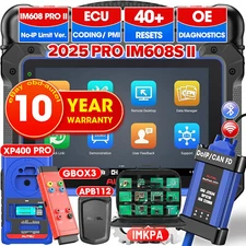 2025 Autel MaxiIM IM608 PRO II Kits IMMO Key PROGRAMMING Diagnostic Scanner