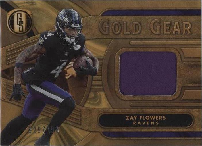 2024 Panini Black - Zay Flowers #III-ZFS for sale | eBay