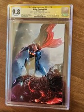 SUPERMAN /Action comics 1000 - Francesco Mattina Virgin Variant CGC 9.8 Signed