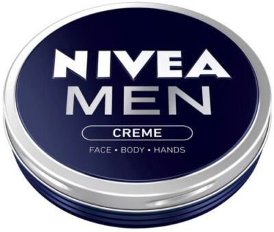 NIVEA MEN CREME CREAM FOR FACE BODY HANDS MOISTURISER 75ml  2 PACKS
