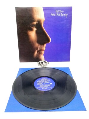 Phil Collins '' Hello I must be going '' LP Vinyl Record 12''  EX/VG+ 