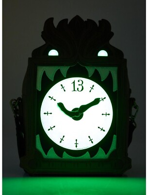 Loungefly Disney The Haunted Mansion Grandfather Clock Glow  display picture 2