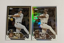 2023 Topps Chrome Juan Soto Sepia Refractor & Base (Lot Of 2)