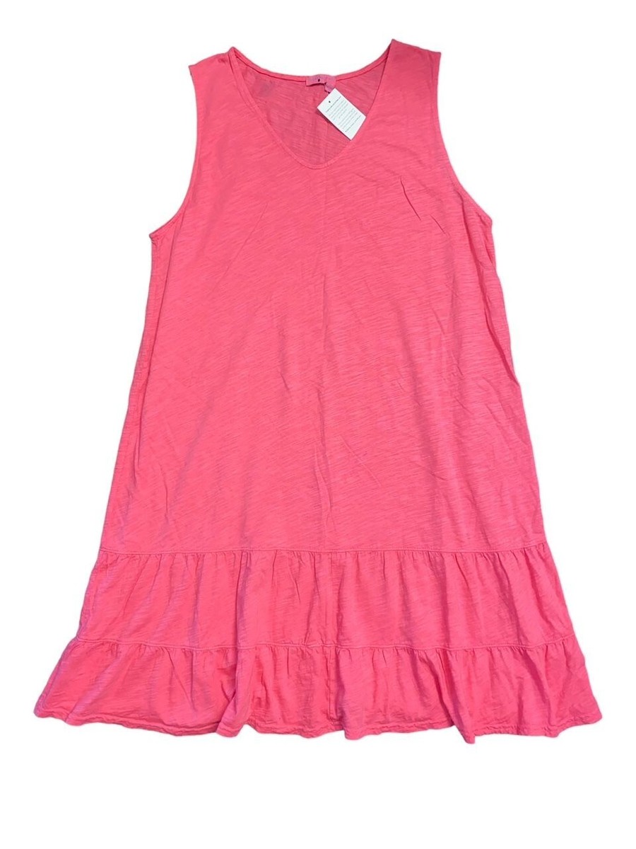 open lace back dress Noelle Lace Trim Mini Dress Gingham Red main image 0