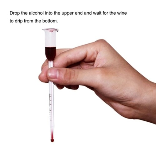 HOT Wine Concentration Meter Hydrometer Tester Wine Alcohol Meter Wine Meter