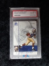2001 Short Print Game Used Jabari Holloway #139
