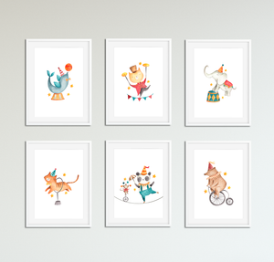 circus nursery decor