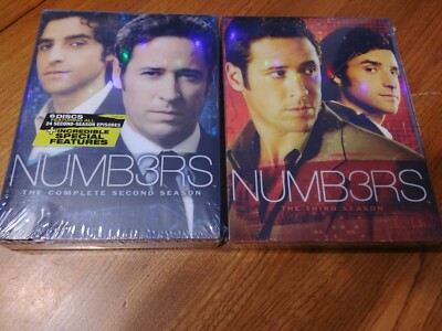 Numb3rs - The Complete Second and Third Season (DVD, 2007, 6-Disc Set)