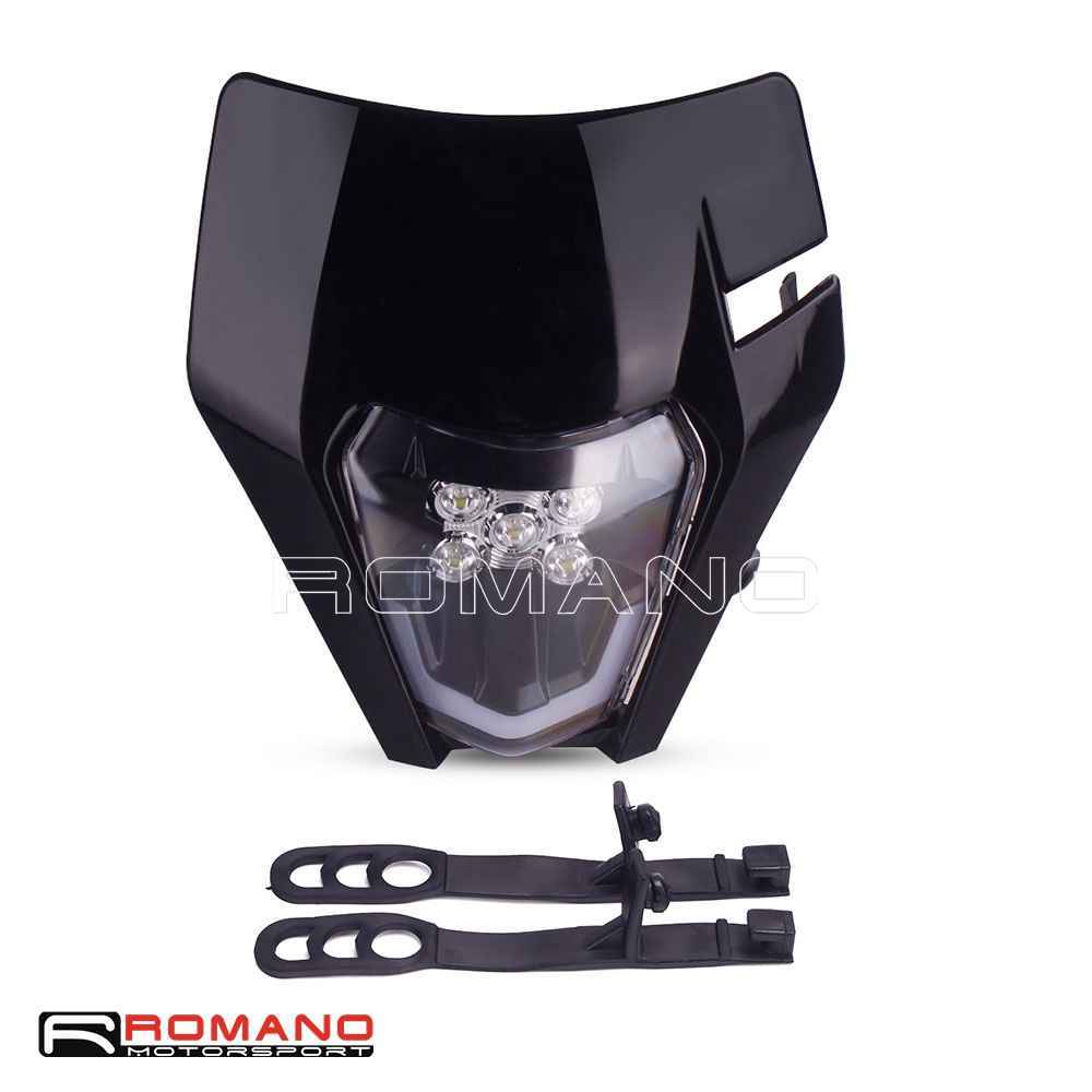 Motorcycle LED Hi/Lo Beam Headlight For 350 EXC-F EU 2014-2021 Enduro Dirt Bikes