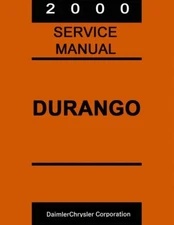 2000 Dodge Durango Truck Shop Service Repair Manual