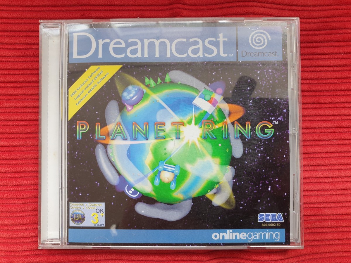 Planet Ring Sur Dreamcast - Jeu Complet SEGA - Bon état