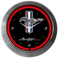 Neonetics 8MUSTANG Ford Mustang Neon Clock