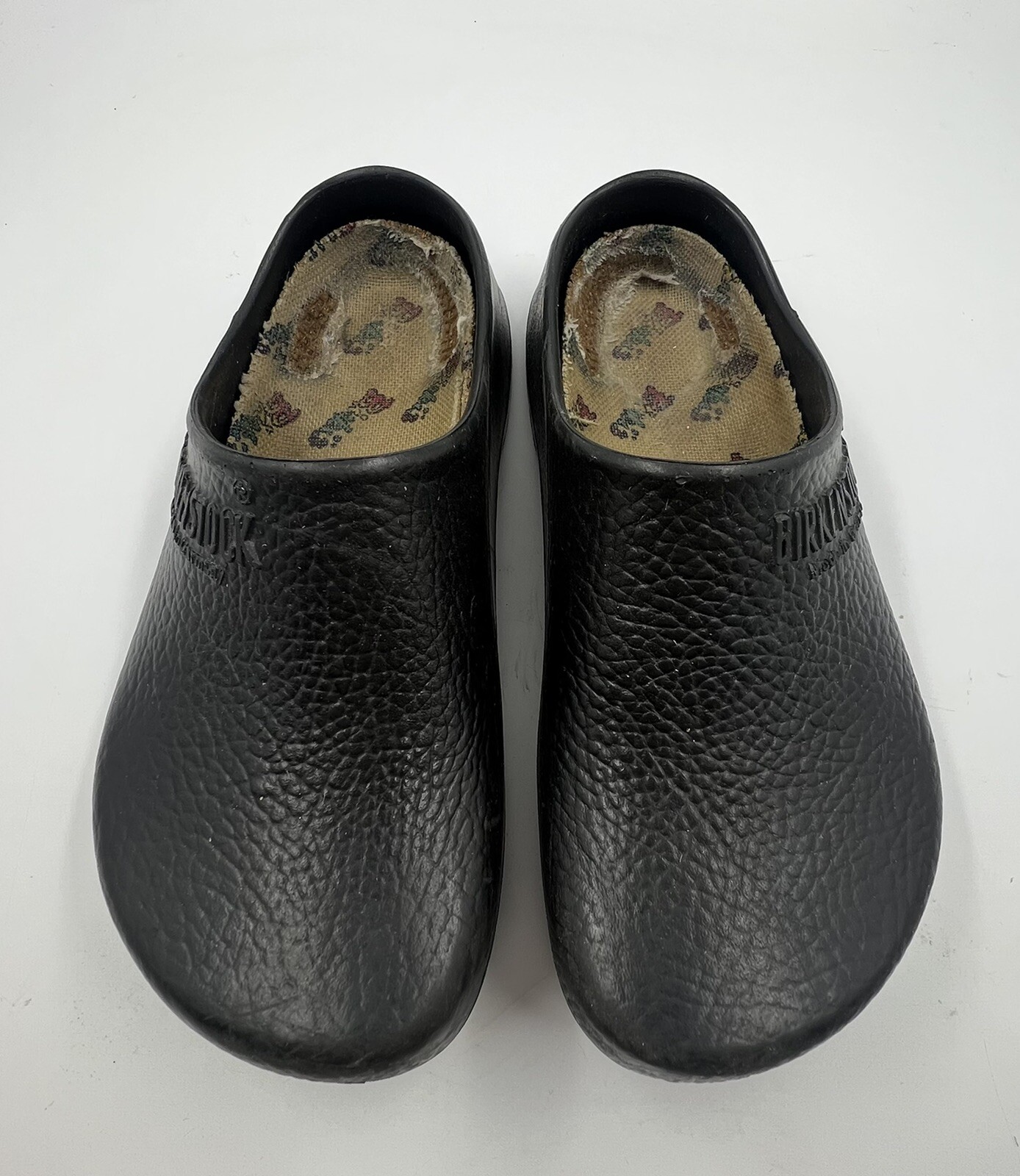 Birkenstock Womens Black Super Birki Poly Slip On Clogs Shoes US 6 With  Insoles | eBay