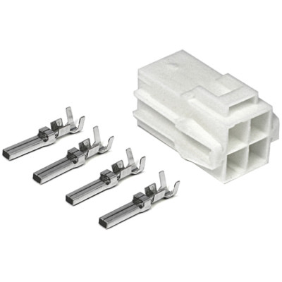 HF Two-Way Radio 4-pin DC Power Connector Chassis Mounting