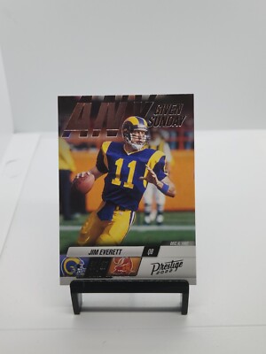 2022 Panini Prestige Jim Everett Any Given Sunday Los Angeles Rams #20