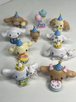 Cinnamoroll and Friends Deluxe Birthday Party 1.5  Figure Set New