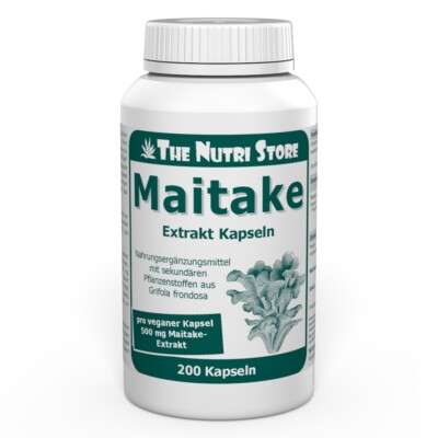 Maitake Extrakt 500 mg vegane Kapseln 200 Stk. - PZN: 09002874