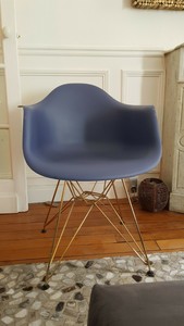 Chaise De Bureau Moderne En Tres Bon Etat Chaise A Accoudoir Ebay