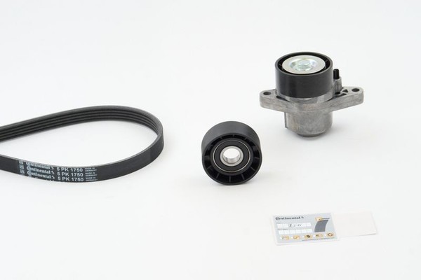 Continental Ctam Keilrippenriemensatz 5PK1750K1 FüR Renault Dacia-image