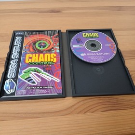 Chaos Control Sega Saturn Game PAL UK Release Complete With Manual Fast Post 