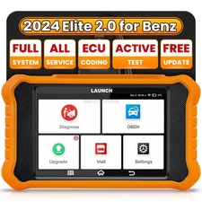LAUNCH X431 Elite 2.0 Pro Bidirectional OBD2 Scanner Scan Tool for Mercedes-Benz