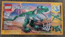 LEGO CREATOR 3n1: Mighty Dinosaurs 31058 Trex Triceratops Pterodactyl Fast Ship