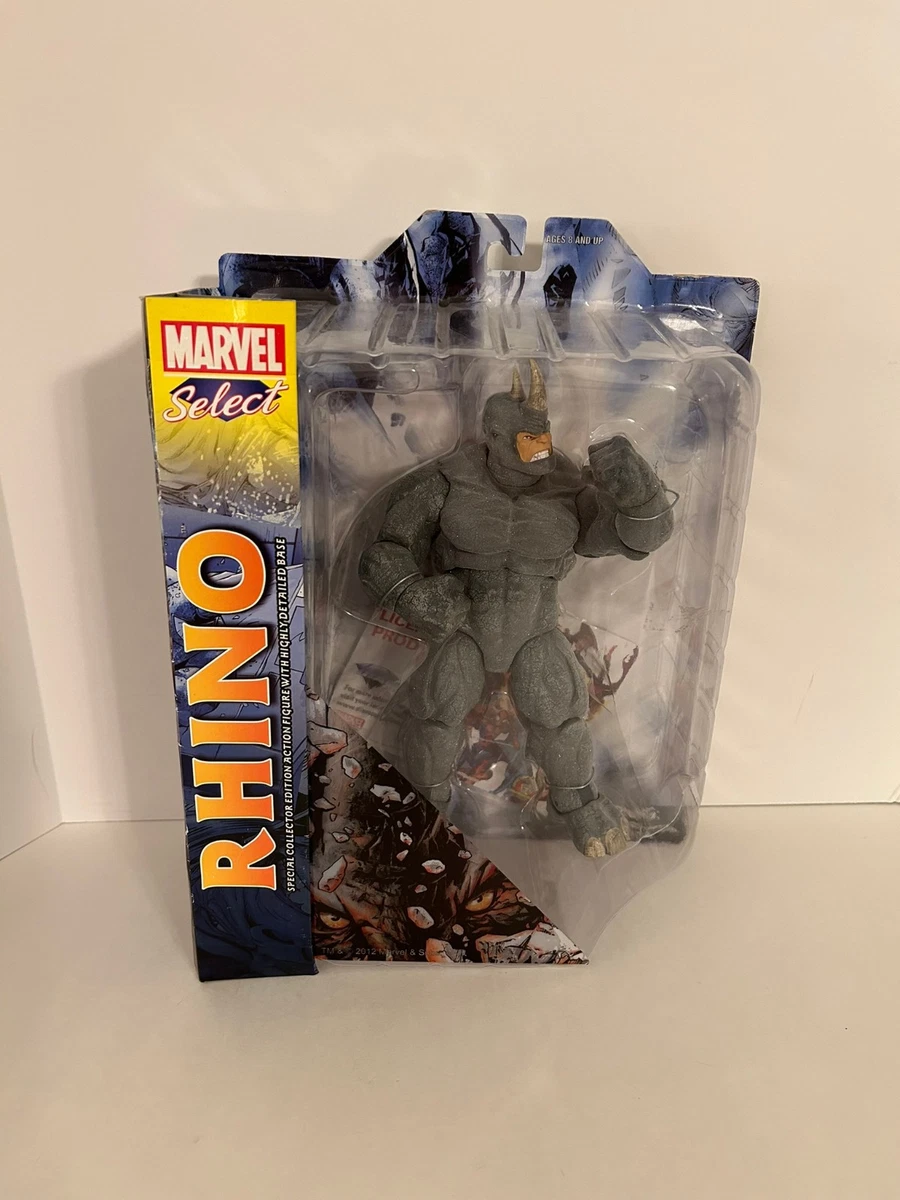 Boneco De Ação Rhino Marvel Select Diamond | MercadoLivre Boneco De Ação Rhino Marvel Select Diamond | MercadoLivre