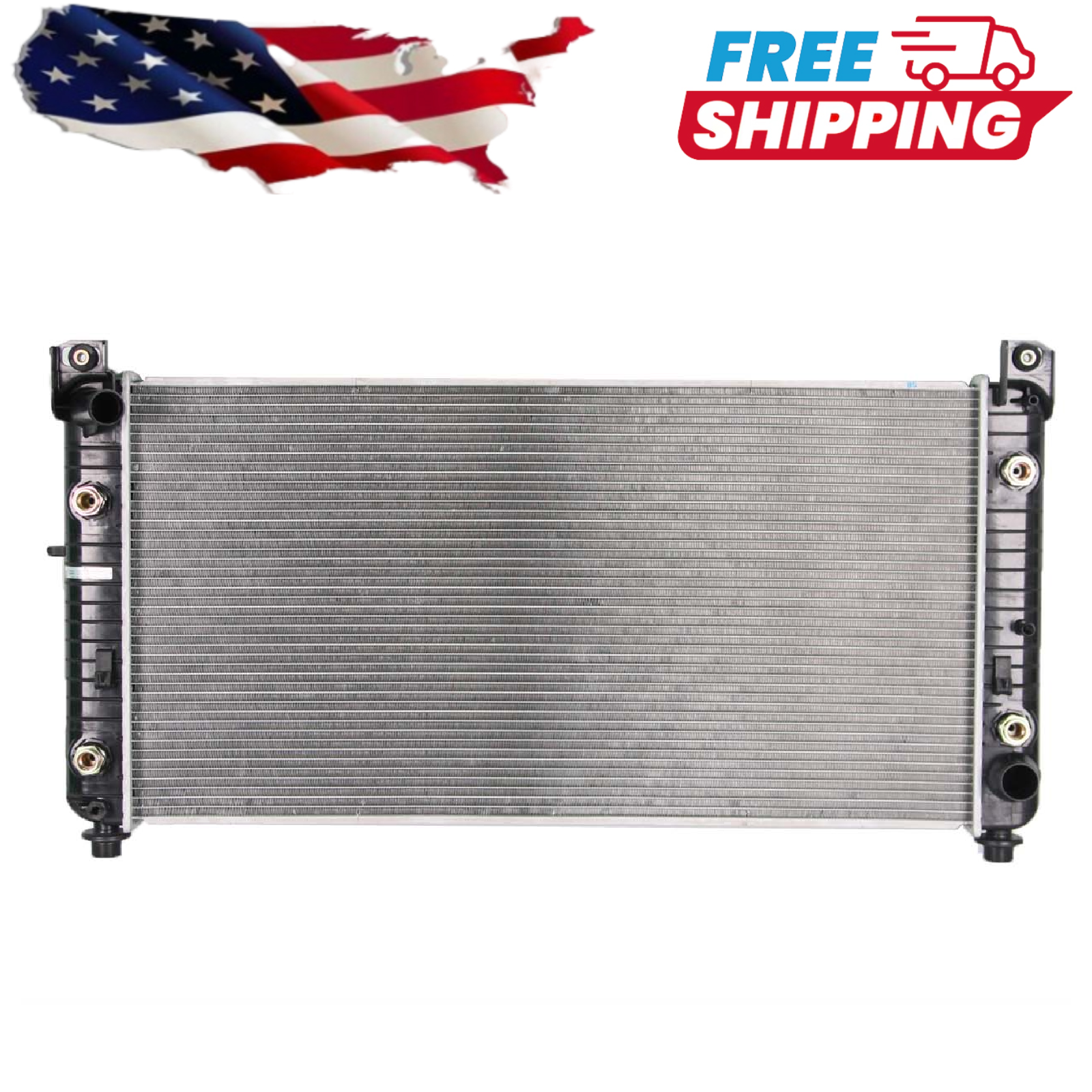 For 03-07 Silverado/Sierra 8.1L w/Allison Trans Factory Style Radiator ...
