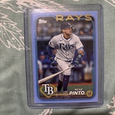2024 Topps Update Series - Rene Pinto #US107 Father’s Day Baby Blue /50