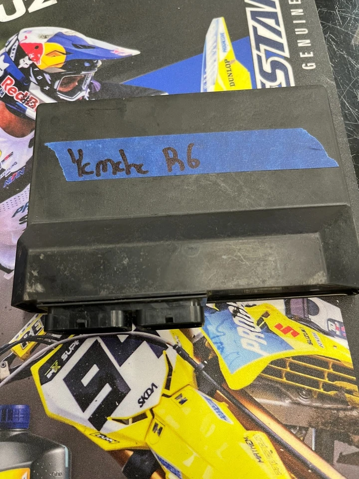 Denso ECU ECM 13S-8591A-H0 - For 2009-2014 Yamaha YZF-R6 - TESTED & WORKING - Image 4 of 4