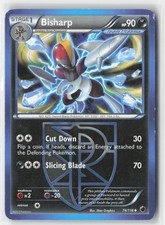 Bisharp 74/116 Uncommon Plasma Freeze Pokemon Moderately Played