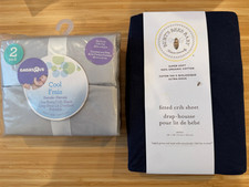 BURTS BEES BABY Jersey Organic Cotton Fitted Crib Bed Sheet BabiesRus Cool Porta