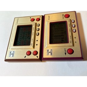 NINTENDO GAME AND & WATCH Manhole & Helmet Set of 2 Games Direct from Japan