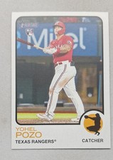 2022 Topps Heritage High Number - Yohel Pozo #614 (RC)