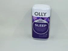  Olly ULTRA STRENGTH Restful Sleep Aid 10 Mg Melatonin 60 Soft Gels Exp 12/25