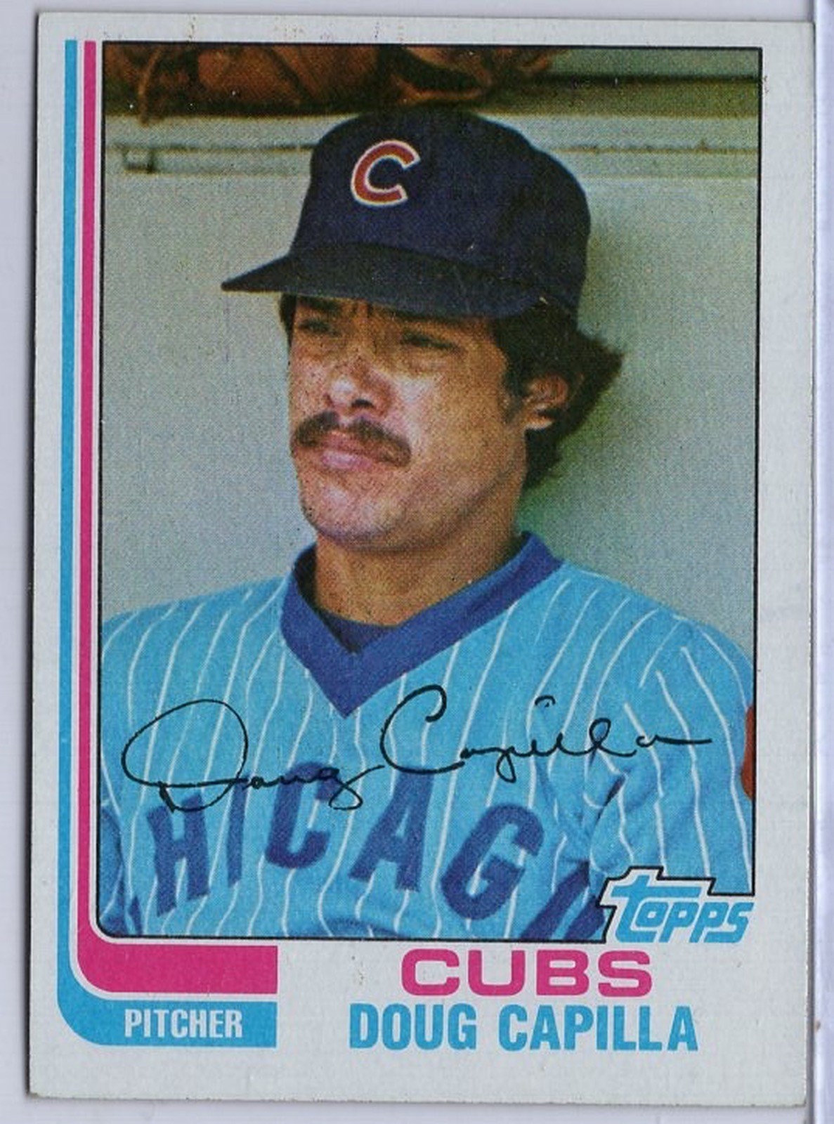 1982 Topps #537 Doug Capilla in EXMT Condition Cubs