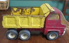VINTAGE TONKA DUMP TRUCK RED & YELLOW PARTS TRUCK